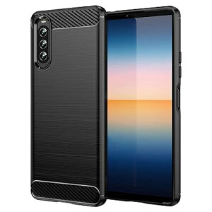Sony Xperia 10 IV SO-52C / SOG07 P[X X}zP[X Yf@ۃJo[ TPU VR P[X یop[ e͐t Xperia10 IV p ϏՌ (ubN)