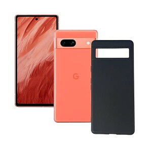 対応 Google Pixel 7A ケース【 ブラック TPU 】米軍MIL規格耐衝撃薄型 軽量 擦り傷防止 落下防止