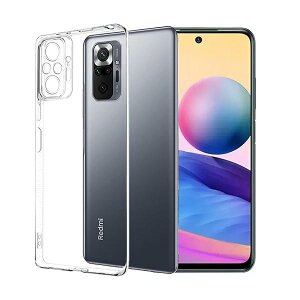 gxy ケース Redmi Note 10 Pro/Pro Max 対応 透明 TPU 薄型 軽量 耐衝撃 ソフトケース