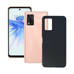�Ή�ZTE Libero 5G II A103ZT�P�[�X�y �u���b�N TPU �z�ČRMIL�K�i�ϏՌ����^ �y�� �C�菝�h�~ �����h