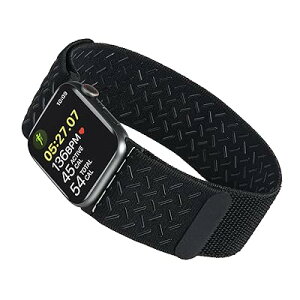 A[oh ɓKp܂ Apple watchp/Apple Watch UltrapX|[c[v rɂoh AbvEHb`p/AbvEHb`Egpoh(ubNiC, 38/40/41mm)