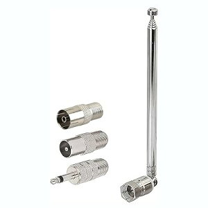 FM �L�k���A���e�i�L�b�g 75 Unbal F-connector ���W�I�����p�A���e�i �e���r AM FM ���W�I �X�e���I ���V�[�o�[ Bose Wave Radio �Ȃǂ�
