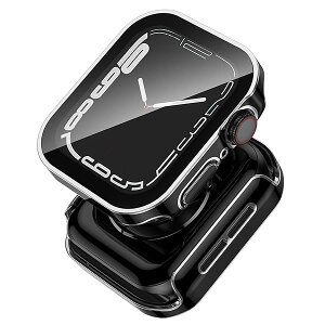 Apple Watch p hP[X 45mm 44mm 41mm 40mm AbvEHb` P[X 3DpGbWfUC ی AbvEHb` Series 6/SE/5/4 Ղ邤 Jo[ KXtB ̌^ ߗ
