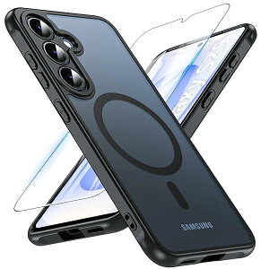 Galaxy S25 �P�[�X �yMagSafe�Ή��E�K���X�t�B�����t���z �M�����N�V�[s25 �P�[�X ������ �ϏՌ� ���΂݂Ȃ� ����炭���[s25�P�[�X ����~�� �w��h�~ galaxy s25 �J�o�[ �}�O�l�b�g���� �}�O�Z�[�t