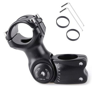 ] Xe 25.4mm/31.8mm ±60° Nv nhXe A~6061 90mm/110mm/120mm/130mm [hoCN }EeoCN NXoCN MBT BMX (25.4 x 90mm)