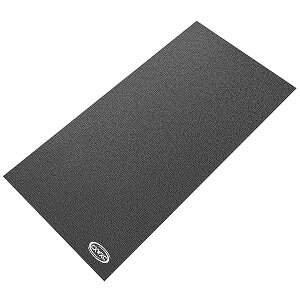 自転車 トレーナーマット 防音 防振 衝撃吸収 トレーニングマット サイクルトレーナー、エアロバイクなど用 1830×915mm ブラック(MY-6-1891-CX)