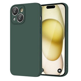 iPhone 15 ケース シリコン 耐衝撃 カバー アイフォン 15 ケース シリコーン スマホケース ストラップホール付き ワイヤレス充電 衝撃吸収 軽量 薄型 柔軟 マット質感 持ちやすい すり傷防止 いphone 15 ケース 6.1インチ用