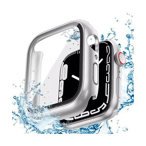 for Apple Watch�h���P�[�X Series6/SE3/SE2/SE/5/4 44mm/40mm �A�b�v���E�H�b�`�ی�J�o�[ �K���X�t�B����