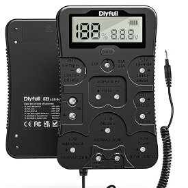 多機能 電池チェッカー 充電電池/乾電池 単1 単2 単3 単4 単5 6V 9Vに対応 バッテリーチェッカー 12種類の電池をサポート 1.2V 1.5V 3V 3.2V 3.7V円筒形電池/1.5V/3Vボタン電池に対応-電圧、容量が液晶LCD表