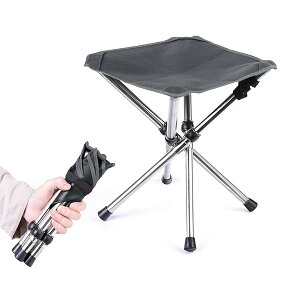 �A�E�g�h�A�`�F�A �܂肽���݈֎q �R���p�N�g�C�X �L�����v �ω׏d80-100kg (Gray, 1)