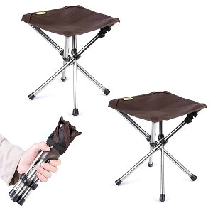 �A�E�g�h�A�`�F�A �܂肽���݈֎q �R���p�N�g�C�X �L�����v �ω׏d80-100kg 2�_���� (Yellow, 1)