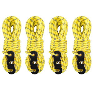 �K�C�h���[�v ���ˍޓ��� 3mm 4mx4 �p���R�[�h �e���g���[�v �e���g/�^�[�v�p ���[�v �K�C��