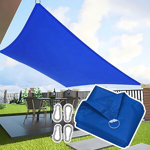 �T���V�F�[�h �h�� 2M*3M �u���[ �l���ɂ�D�^���^���o�b�N�����t�� �������V�F�[�h �J�悯 ��