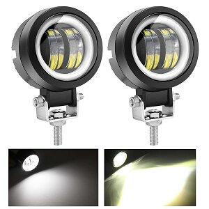 40W LED�t�H�O �����v �ی^ �C�J�����O ��Ɠ� �f�C���C�g�t�� 12v ���[�N���C�g �o�C�N �⏕��