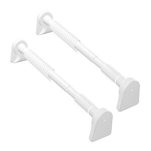 ���� �˂�����_ 2.4m �z���C�g 2�{ �L�k�_ ��:130cm-240cm 40�̃J�[�e�������O���܂� �ω׏d 20-4