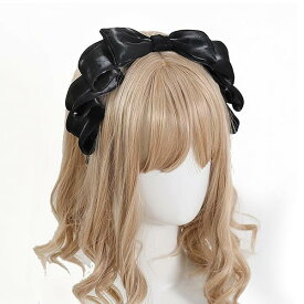 リボンカチューシャ ロリータ風 lolita カチューシャ 髪飾り かわいい お姫様 写真を撮る ダン