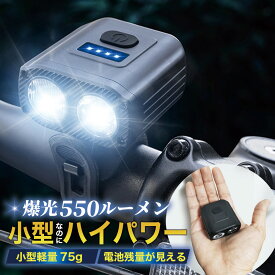 自転車 ライト 充電式 防水 自転車用ライト 後付け USB充電 タイプC 明るい コンパクト LED 強力 小型 軽量 type-c 取り外し可能 高輝度 ヘッドライト 通勤通学 フロントライト ヘッドライト クロスバイク ロードバイク