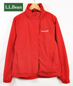 L.L.Bean エル・エル・ビーン マウンテンパーカ アウトドアジャケット レッド レディースS【中古】▼