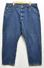 【ビッグサイズ】Wrangler ラングラー 5ポケット デニムパンツ ジーンズ ブルーデニム W42【中古】■