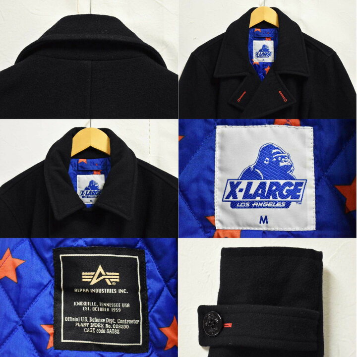 楽天市場】【コラボ】XLARGE×ALPHA INDUSTRIES エクストララージ 