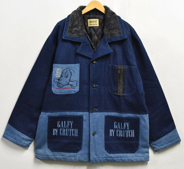 楽天市場】【ビッグサイズ】GALFY ガルフィ デニムジャケット 