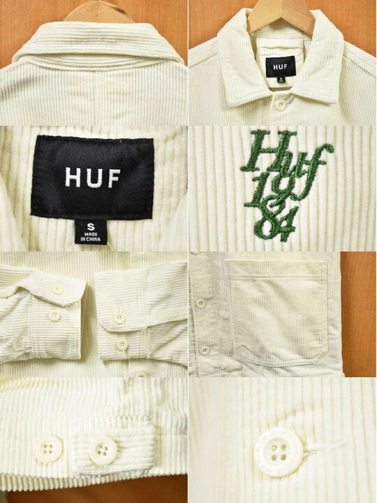 楽天市場】【未使用品】【展示試着品】HUF ハフ 1984 CORD SHIRT 