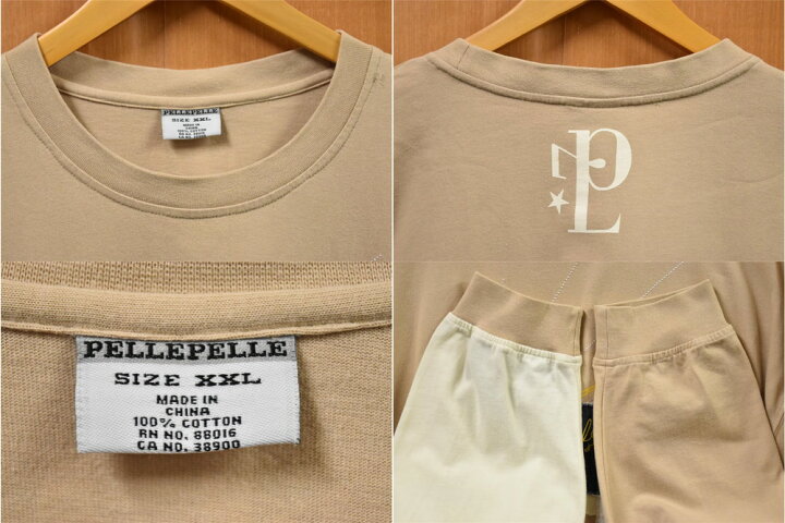 楽天市場】【ビッグサイズ】PELLE PELLE ペレペレ 長袖Tシャツ ロンT 