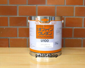 日本ペイント 1液ファインウレタンU-100 淡彩色の調色 3kg 販売 通販