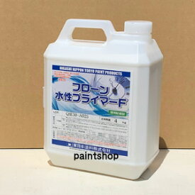 フローン水性プライマーF　4kg　東日本塗料　下塗り塗料
