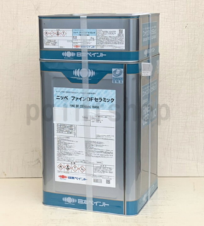 楽天市場】ファインDFセラミック ND色 16kgセット つや有り、3分つや 