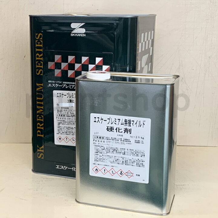 楽天市場】[弱溶剤/2液型/業者様向け] エスケープレミアム無機マイルド 