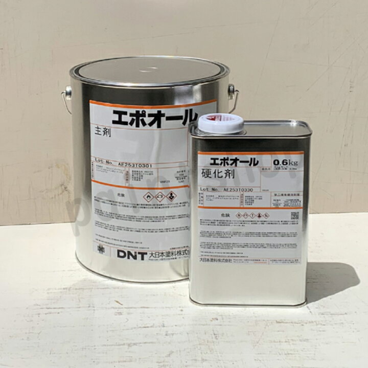 楽天市場】大日本塗料 エポオール 4kgセット : ペイント ショップ