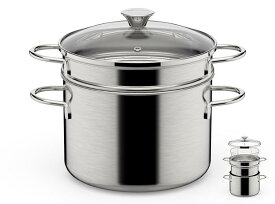 ラゴスティーナパスタ＆スチームポット 22cm【正規輸入品】【送料無料】