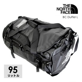 【送料無料】ノースフェイス 95L ベースキャンプ ダッフル リュック バッグ NF0A52SBKY4 2WAY BASE CAMP DUFFEL L BCダッフル 黒 THE NORTH FACE