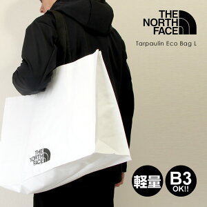 m[XtFCX Tarpaulin Eco Bag LARGE g[gobO GRobO 2WAY zCg THE NORTH FACE NG2PN62A