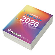 【お買い得品】コレクト 2026年版カレンダー 卓上日記替紙 リフィル D-101