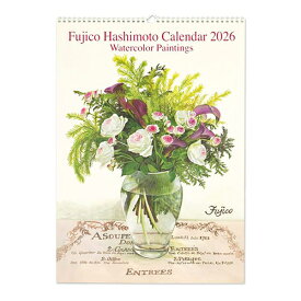 【お買い得品】フロンティア 2026年版カレンダー 橋本不二子 Roses LL ローズ 壁掛け FRONTIA CAL-201