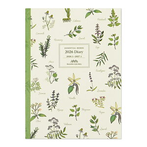 【お買い得品】フロンティア 2026年版手帳 A6 ジャバラダイアリー マンスリー 日曜始まり FRONTIA DY-157