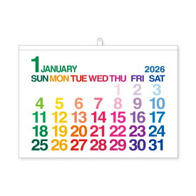 【お買い得品】新日本カレンダー 2026年エトランジェディコスタリカ 壁掛けカレンダー A2 カラフル EDC-4710