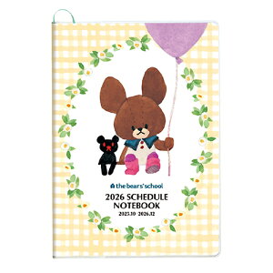 yizXNGA 2026N 蒠 ܂̂ A5}X[ the bears's school CG[ square 25KD-5Y
