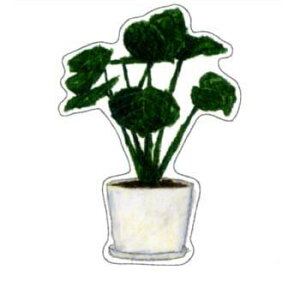 【お買い得品】グリーティングライフ 米津祐介 ダイカット グリーンポストカード YZ-22