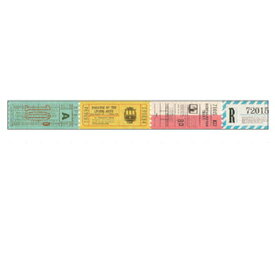【お買い得品】カモ井加工紙 マスキングテープmt fab 穴あきテープ チケット(20mm×3m) MTDP1P02