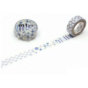 yizJH }XLOe[v mt ex t[_[Nu[ Flower blue R 15mm×7m mtEX1P55R