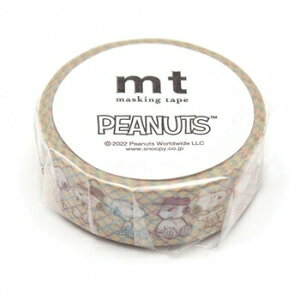 �y���������i�z�J������H�� �}�X�L���O�e�[�v mt×Peanuts �X�k�[�s�[ �Z�� (15mm��×7m��) MTPNUT06