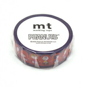 �y���������i�z�J������H�� �}�X�L���O�e�[�v mt×Peanuts �V�A�^�[ �X�k�[�s�[ (15mm��×7m��) MTPNUT08