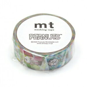 �y���������i�z�J������H�� �}�X�L���O�e�[�v mt ex Peanuts �t�@�b�V���� �X�k�[�s�[ 15mm×7m�� MTPNUT14