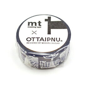 【お買い得品】カモ井加工紙 マスキングテープ mt OTTAIPNU オッタイピイヌ perch (15mm幅×3m) MTMATT10