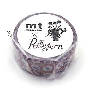 �y���������i�z�J������H�� �}�X�L���O�e�[�v mt �A�[�e�B�X�g Polly Fern Tile (��15mm×����5m) MTPOLL03