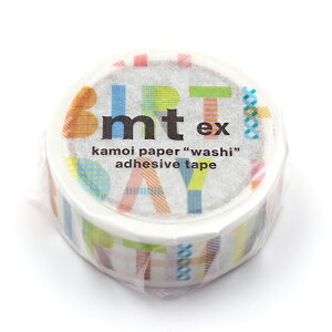 yizJH }XLOe[v mt ex Happy birthday ( 15mm ×  5m) MTEX1P 261
