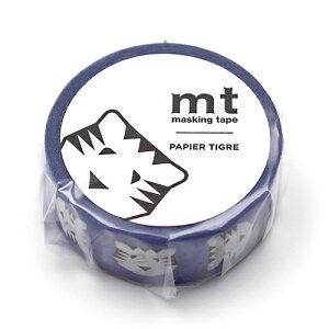 yizJH }XLOe[v mt PAPIER TIGRE TIGRE blue( 15mm ×  5m) MTPAPI11